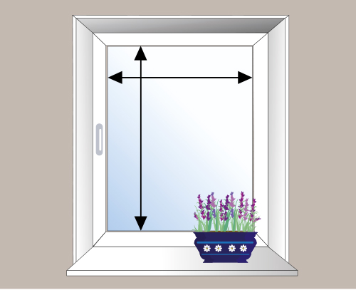Tussen de glaslatten